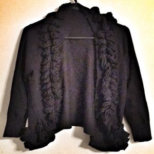 Mosca Ruffle Shrug Sweater